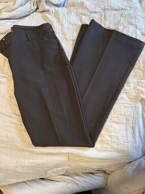 Express Black Editor Flare Dress Pants, 12L, NWOT